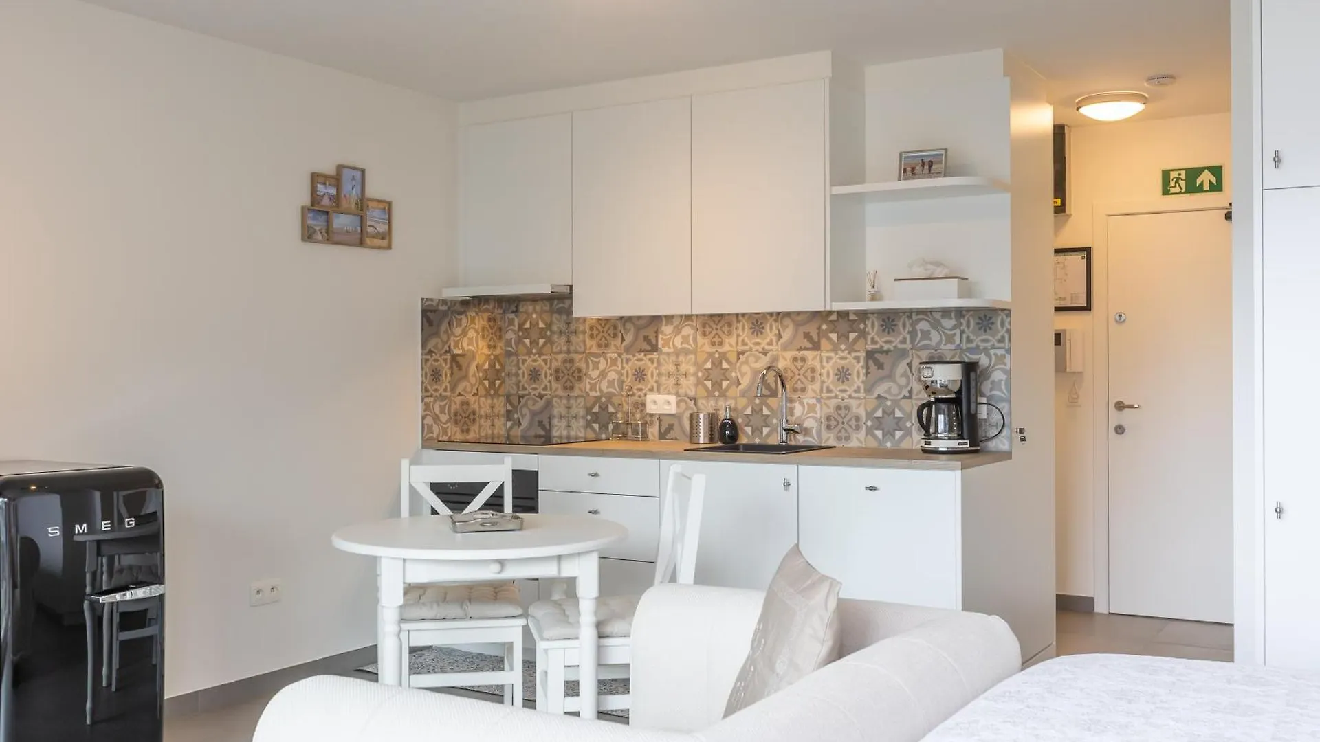Daire Luxe Studio Athena Vlakbij Het Strand Van Oostende Belçika